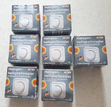 NEU ♥ Profi Pack 7x Halogen Helligkeitsregler Dimmer Energiespar + Halogenlampen