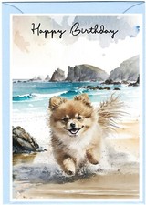 Geburtstagskarte Pommerscher