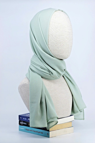 Luxuriöser chiffon hijab - chiffon, –