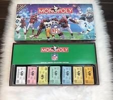 VTG NFL Monopoly Board Game