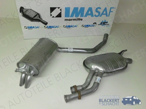 Imasaf auspuffset mitteltopf - auspuffset, +