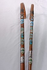 2 Vintage Gehstöcke Stöcke +