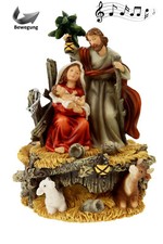 Krippenfigur mit Dreh- und