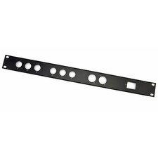 Adam hall rackblende 1he - hall, 1u