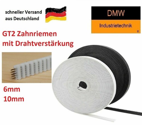 2gt stahlkern zahnriemen - pu,