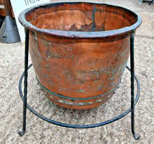 Antiker genieteter Kupfer