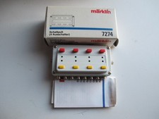 Märklin 7274, Schaltpult, 4 Ausschalter, NEU in OVP, HO, 1:87
