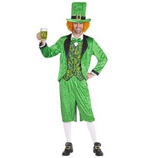 "LEPRECHAUN" St. Patricks Day Frack mit Weste Kragen mit Fliege Hose Hut neu