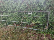 Rolltor Gartentor, Metall, verzinkt, 4,20 Meter lang, 1 Meter hoch