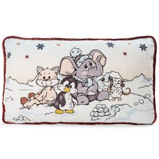 NICI Kuschelkissen Elefant, Pinguin, Schneefuchs, Maus 47293 - Kissen 43x25cm