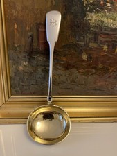  antike Silber - Suppenkelle,Schöpfkelle,  30cm ca.218 gr. 84 Zolotniki Russland