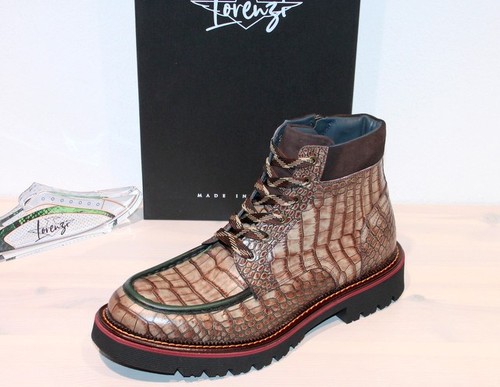 Lorenzi leder boots schnürer - lorenzi,