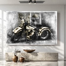 Leinwand Bilder XXL Motorrad