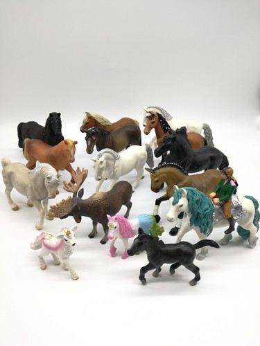 13x schleich pferde sammlung - sammlung, +