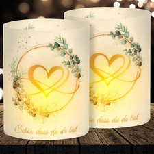 16 Windlicht Tischdeko