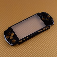 Schwarz Gehäuse Frontblende Faceplate shell cover Passt Für Sony PSP 3000 k1