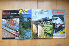 4 Stück Eisenbahn + Modelleisenbahn Zeitschriften