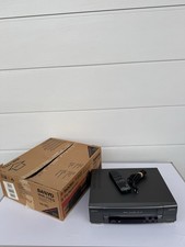 Sanyo VHR-766 G VHS Videorecorder 6 Köpfe Hifi Stereo Defekt