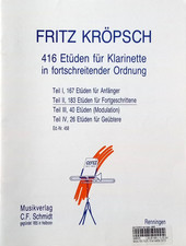 Fritz Kröpsch-416 Etüden f