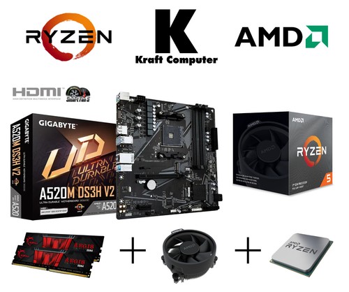 Bundle aufrüstkit ryzen 5 - pc,