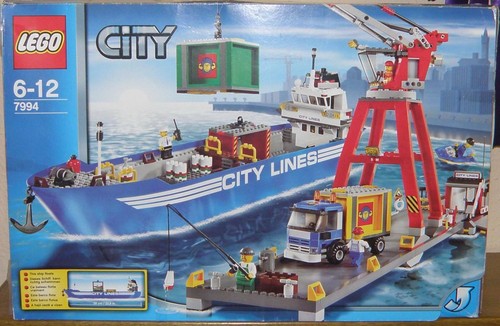 Lego city 7994 - grosser, hafen