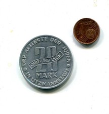 20 Mark Ghetto Litzmannstadt  Polen  1943