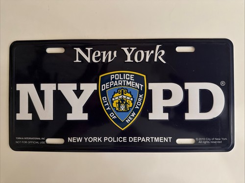 Usa kennzeichen nypd new york - usa,
