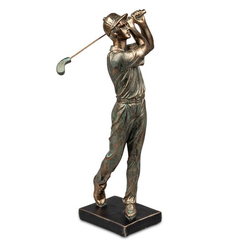 Golfspieler bronzefarben - golfspieler, cm