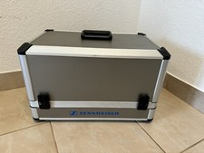 Koffer Leer Sennheiser HDE 1030 Tourguide EZL Infoport Guide Mediakoffer - gebr.