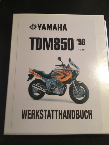 Yamaha tdm850 1996 - tdm850, -ab