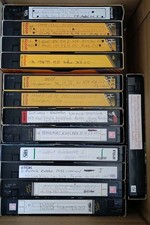 Fußball, 13 VHS Kassetten