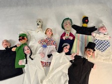 7 Original Künstlerpuppen aus