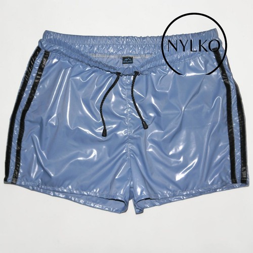 Shorts aus glanznylon - shorts,