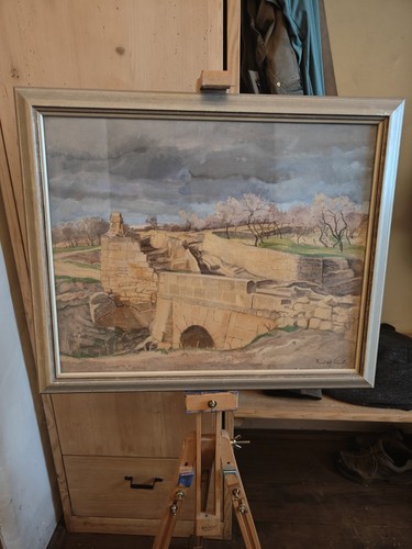 Rudolf sieck aquarell - ,