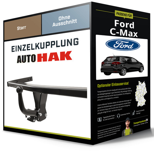 Starre anhängerkupplung für - starre,