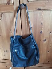 bree tasche schwarz leder