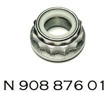 2x Achsmutter M20x1,5