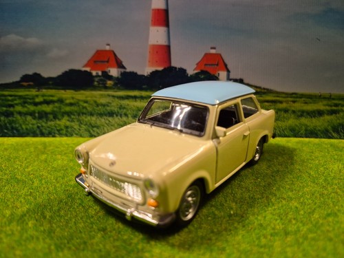 Modellauto trabant beige - modellauto,