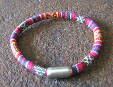 Surfer Armband rot bunt Herren