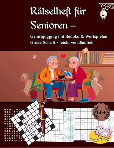Rätselheft für senioren - rätselheft,