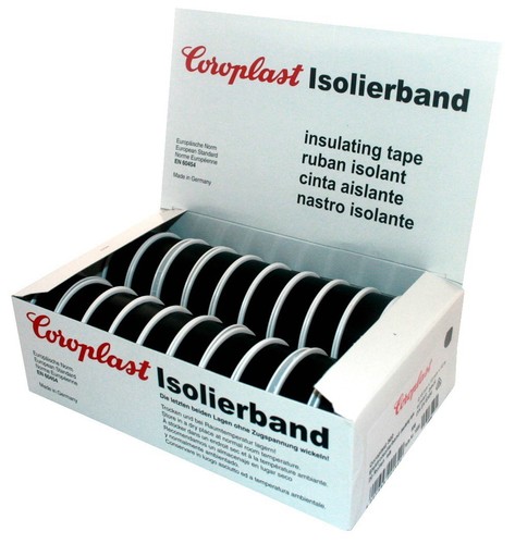 Rollen schwarz isolierband - 20,