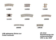 LGB gebogene Gleise (Bögen)