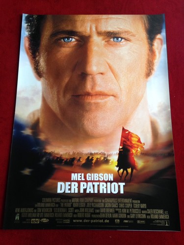 Der patriot kinoplakat poster - kinoplakat,