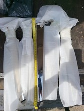 1Set-4St. Tischbeine H45cm Chrom Metall Tischbein tischfüße G19