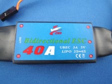 Fahrtregler 40A, Vor- und