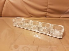 Teelichthalter Glas klar 5