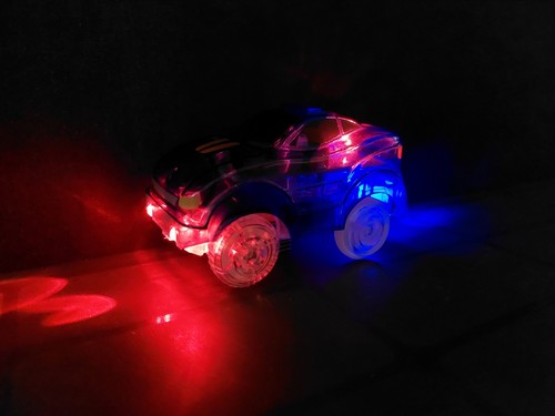 Magic tracks race car blau - car,
