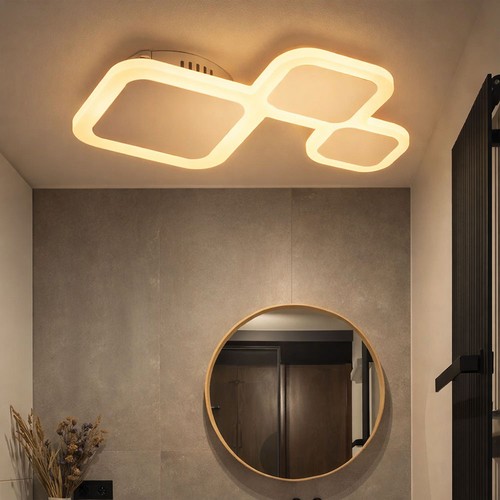 Led decken leuchte chrom - decken,