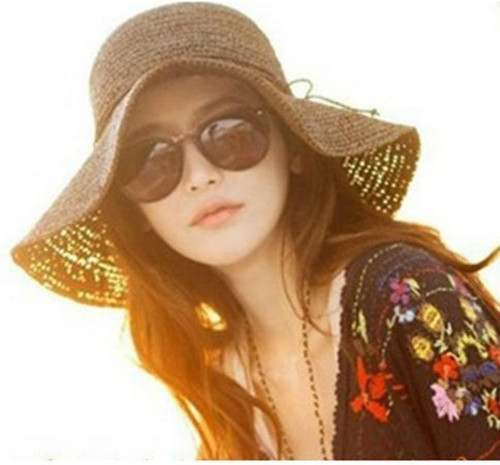 Sommerhut damen faltbarer boho - faltbarer,
