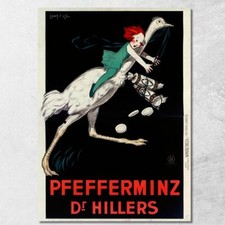 Pfefferminz Dr Hillers Jean d'Ylen, jyl18 drucken auf leinwand